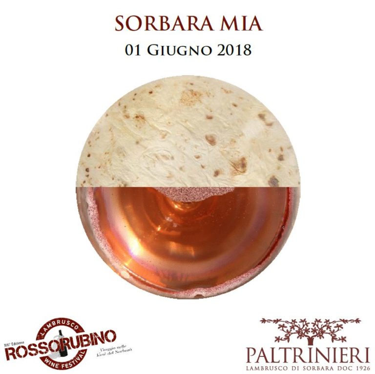 Rosso Rubino – SORBARA MIA 01 Giugno 2018